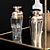 Elegant Felicity Bar Cart: Enhance Your Entertaining Space 3D model small image 2