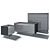 Minotti Darren - Stylish Chests & Nightstands 3D model small image 2