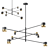 Lampatron SIF CH 8 Cylindrical Pendant Chandelier 3D model small image 3