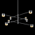 Lampatron SIF CH 8 Cylindrical Pendant Chandelier 3D model small image 4