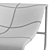 Sleek Leather Wimbledon Armchair 3D model small image 5