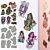 Low Poly Sticker Pack Vol. 4 3D model small image 1