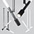 Delta XY180 LED Adjustable Ceiling Lamp 3D model small image 1