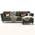 Vogue Vittoria Charlie Sofa 3D model small image 3