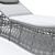 Contessa Lace-Inspired Chaise Lounge 3D model small image 3