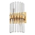 Modern Glass Tube Sconces 3D model small image 1