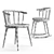 Minimalist Windsor Chair 3D model small image 4