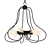 Elegant Loft Latina Pendant Light 3D model small image 1