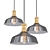 Elegant Parisian Glass Pendant 3D model small image 1