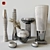 Platinum Antithesis Vases 3D model small image 12
