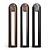 Sleek Metal LED Floor Lamp 3D model small image 1