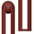 Sleek Metal LED Floor Lamp 3D model small image 4