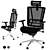 ErgoFlex Office Chair 3D model small image 1