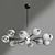 Elegant Arteriors Karrington Chandelier 3D model small image 4