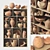 Vintage Clay Splinter Decor Dishes 3D model small image 1