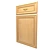 Classic Ornament Cabinet Door 3D model small image 1