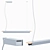 Modern Minimalist SO8 Pendant Lamp 3D model small image 4