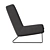 Hicks Modern Armchair: Sleek & Stylish 3D model small image 2