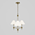 Radiant Glow Mini Chandelier 3D model small image 1