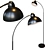 HUGO Black Floor Lamp, 154cm 3D model small image 1