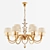 Elegant Florence Pendant Lamp 3D model small image 2