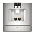 Gaggenau Built-in Espresso Maker & Warming Drawer 3D model small image 2