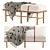 Ready-to-Render Safari Bench 3D model small image 1