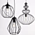 Ethnic Lighting Trio: Orbita, Brylant, and Verto 3D model small image 1