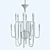 Elegant Twelve Light Chandelier 3D model small image 4