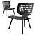 Elegant Aerial Lounge Chair 3D model small image 11