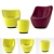 Anda Chair and Ottoman Set 3D model small image 1