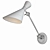 Julian Chichester Bacco Sconce: Elegant Illumination Accent 3D model small image 2