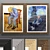 Art Frame 616: Modern 50x70cm Frames 3D model small image 1