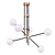 Sleek Globe Pendant Lights 3D model small image 1