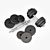 Gorilla Sports Dumbbells: Build Strength 3D model small image 2