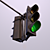 Street Traffic Light 3D model small image 1