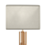 Elegant Stoa Table Lamp 3D model small image 3