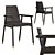 Italian Elegance: Joyce Armchair 3D model small image 1