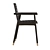 Italian Elegance: Joyce Armchair 3D model small image 4