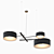 Luxurious Rollandhill Excel Chandelier 3D model small image 1