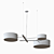 Luxurious Rollandhill Excel Chandelier 3D model small image 5