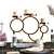 Elegant Dining Table Set 3D model small image 3