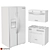 Whirlpool Appliance: Compact, Stylish, Efficient 3D model small image 3
