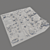 Title: High Aerial 3D Landscape Model 3D model small image 1