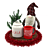 Holiday Gnome Ornament Set 3D model small image 3