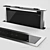 Elica Adagio: Innovative Perimeter Extraction Range Hood 3D model small image 1