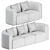 Sancal Core Sofa: Stylish and Modern 3D model small image 2