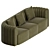 Sancal Core Sofa: Stylish and Modern 3D model small image 5