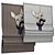 Playful Roman Blind 81: Perfect for the Children's Room 3D model small image 1
