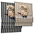 Playful Roman Blind for Kids' Room 3D model small image 1